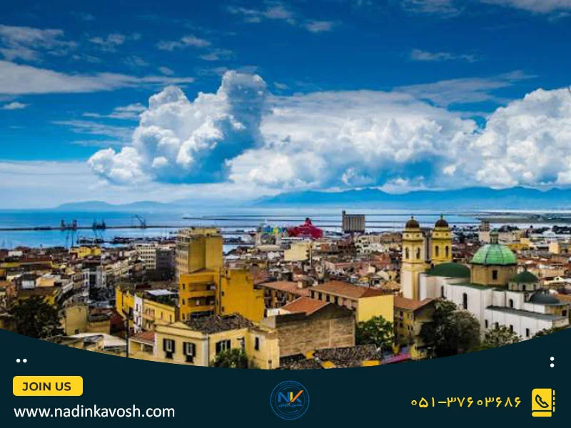 شهر کالیاری در ایتالیا